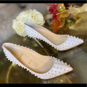 NEW Christian Louboutin Follies Spikes 100mm